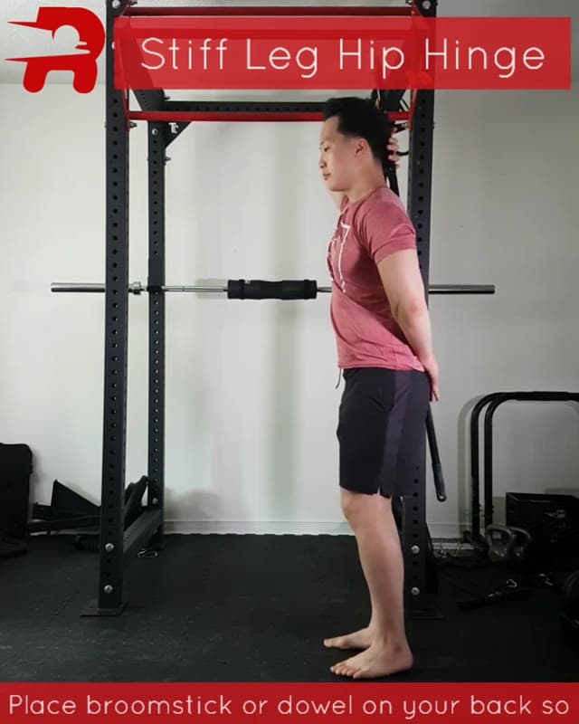Stiff Leg Hip Hinge