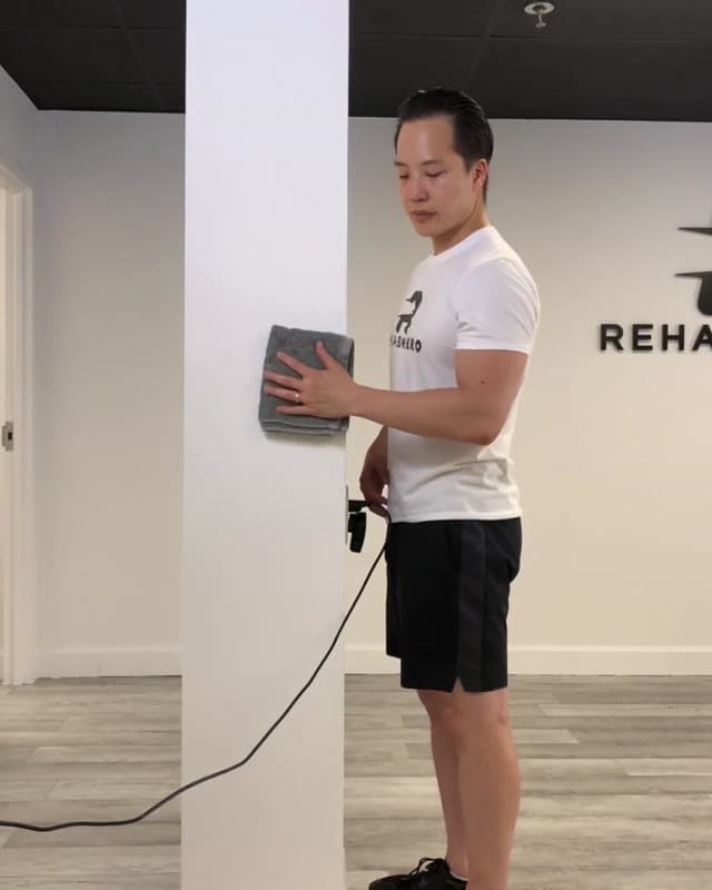 Isometric Shoulder Internal Rotation