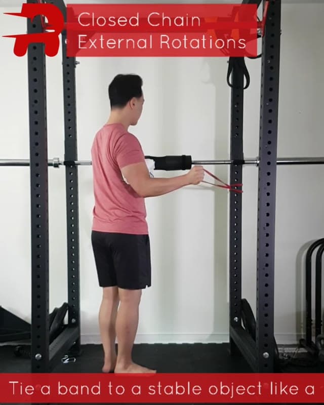 Closed Chain External Rotations - Rotator Cuff Exercise