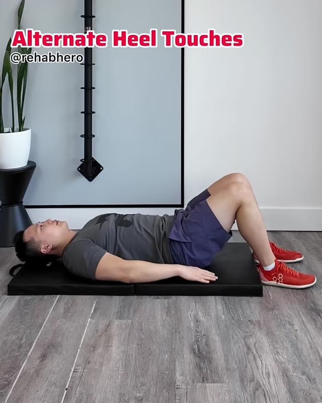 Alternate Heel Touches