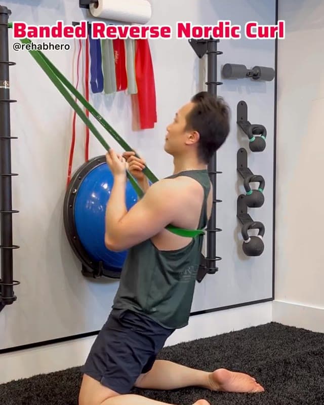 Banded Reverse Nordic Curl