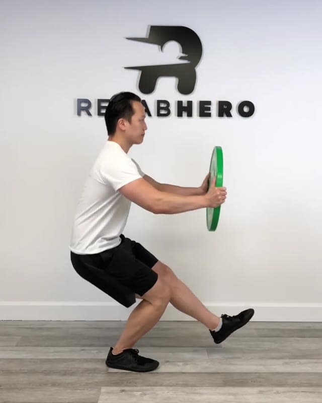 Counterweight Pistol Squat