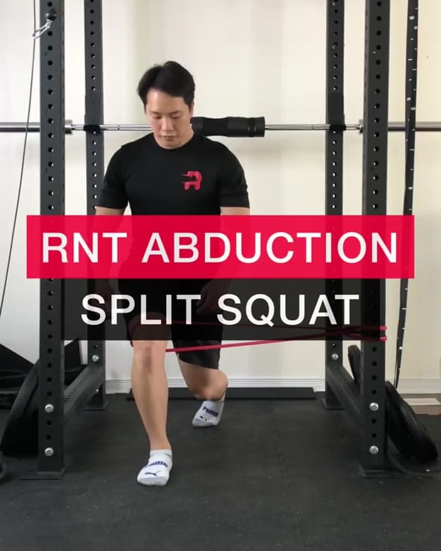 RNT Abduction Split Squat