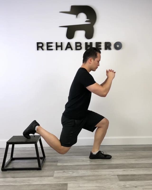 Bulgarian Split Squat - Single Leg or Unilateral Quadriceps Strengthening