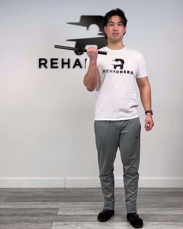 Anti-Supination Straight Bar Curl