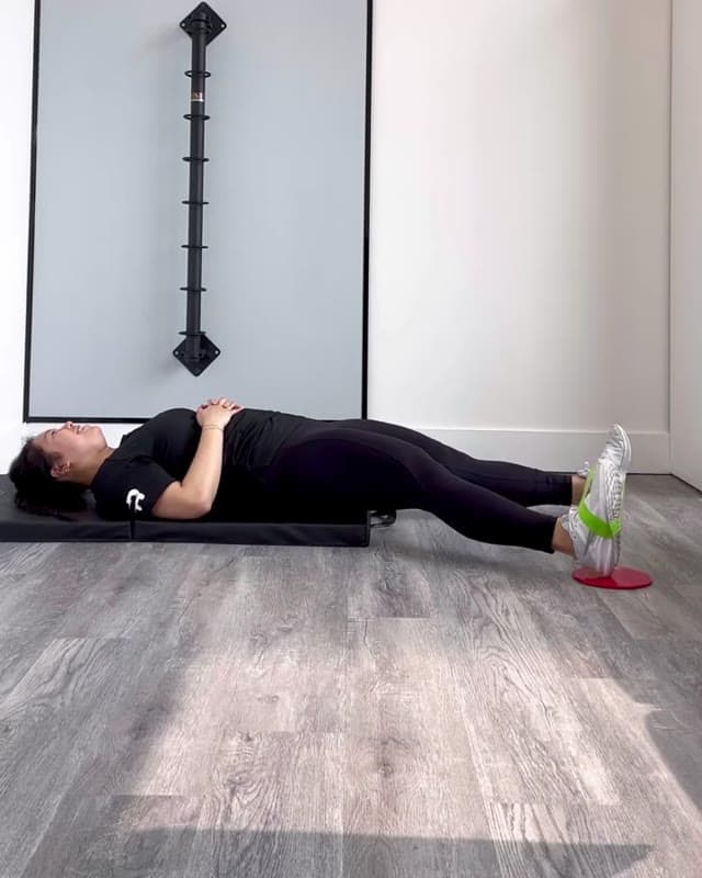 Banded Supine Side Kick Slider