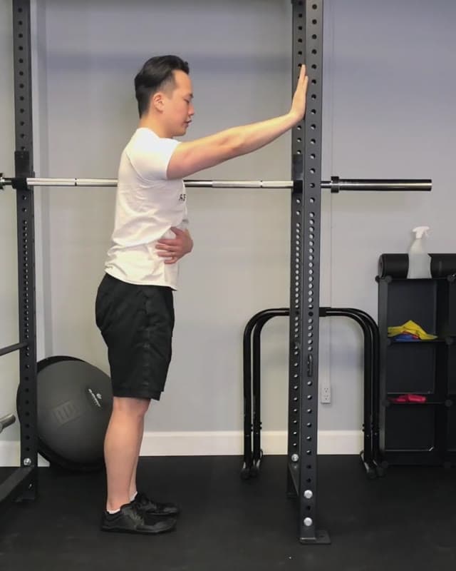 Wall Assisted Shoulder Flexion