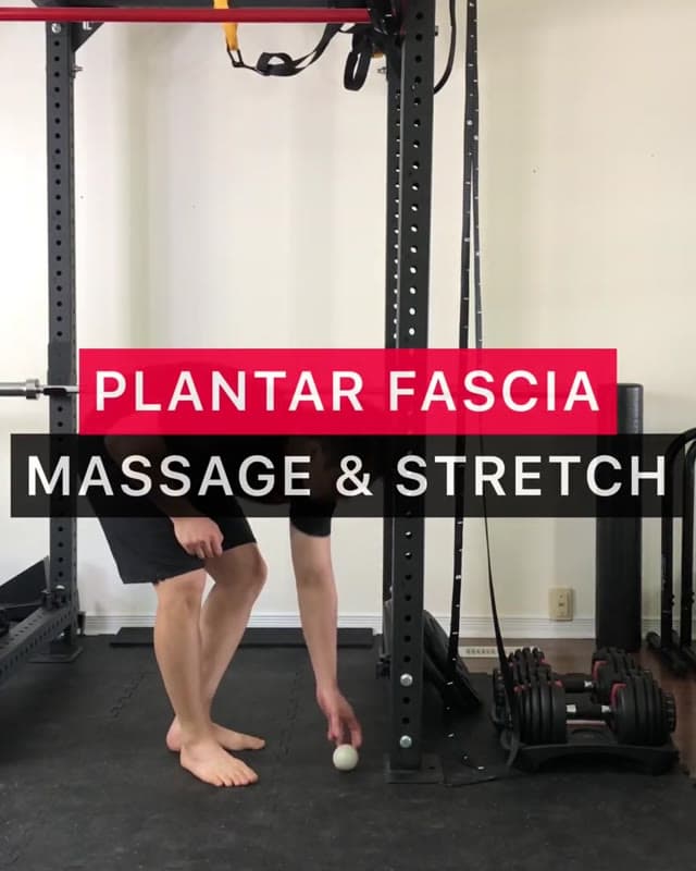 Plantar Fascia Massage & Stretch