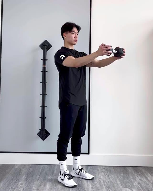 Eccentric Front Raise