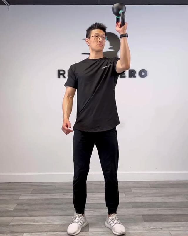 Kettlebell Carry Neck Rotation