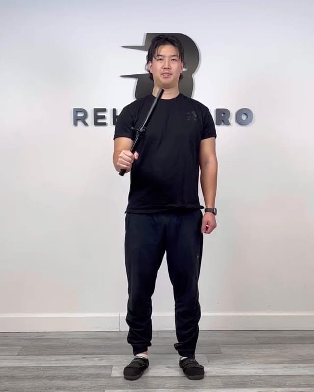 直杆前臂旋后