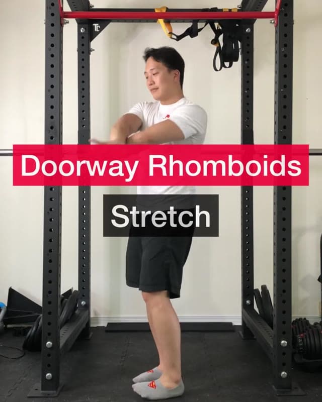 Doorway Rhomboids Stretch