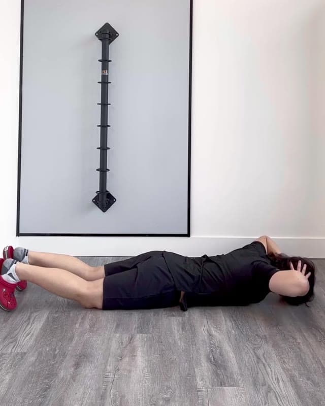 Prisoner Raise - lower trapezius strengthening for winged scapula