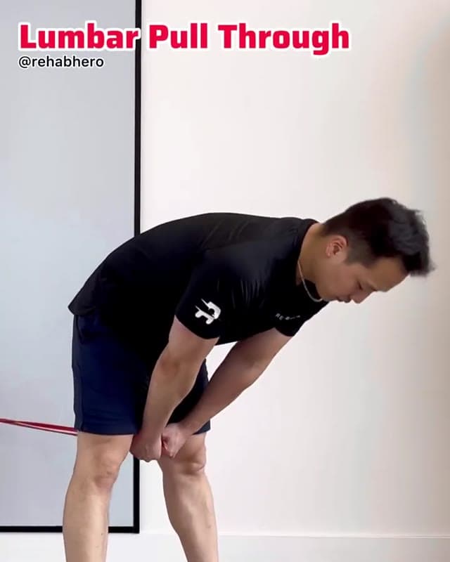 腰椎拉穿