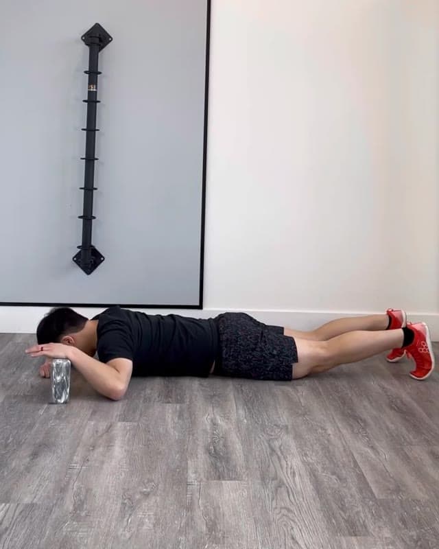 Prone W-Stretch