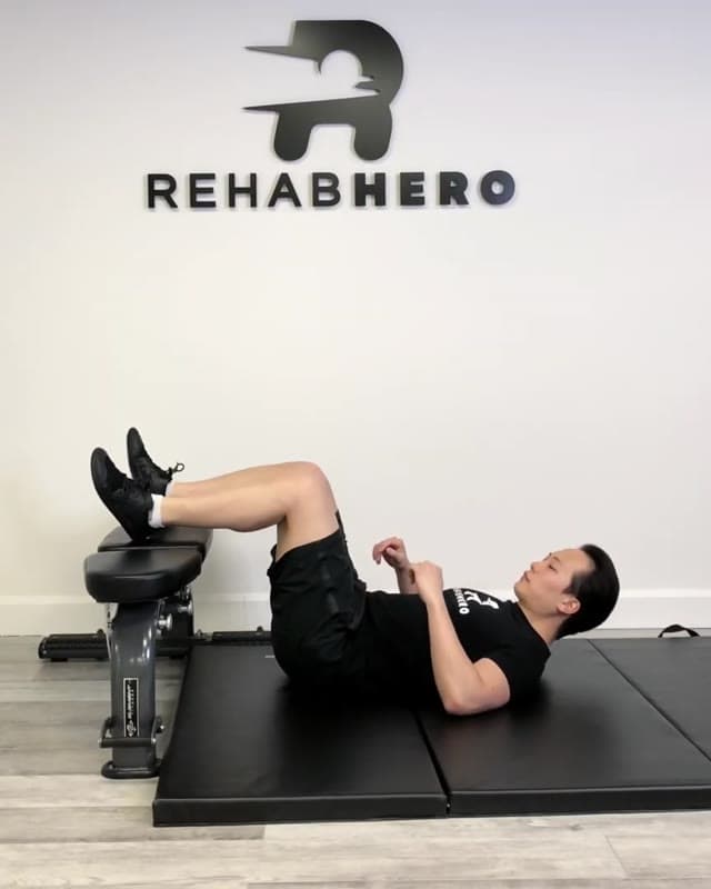 Elevated Glute Bridge - Glute Strengthening Exercise