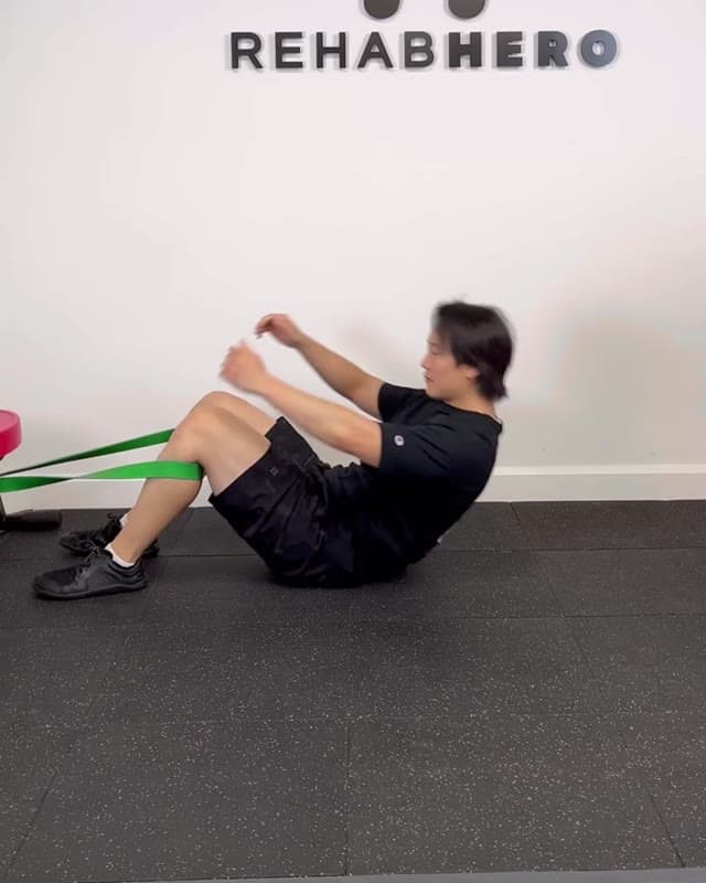 Calf Pull Lumbar Distraction