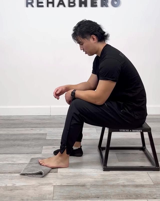 毛巾抓握