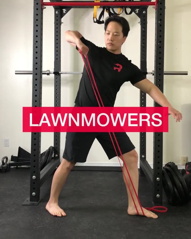 割草机式拉力训练