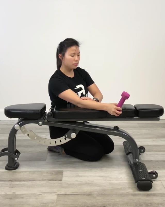 桡偏训练