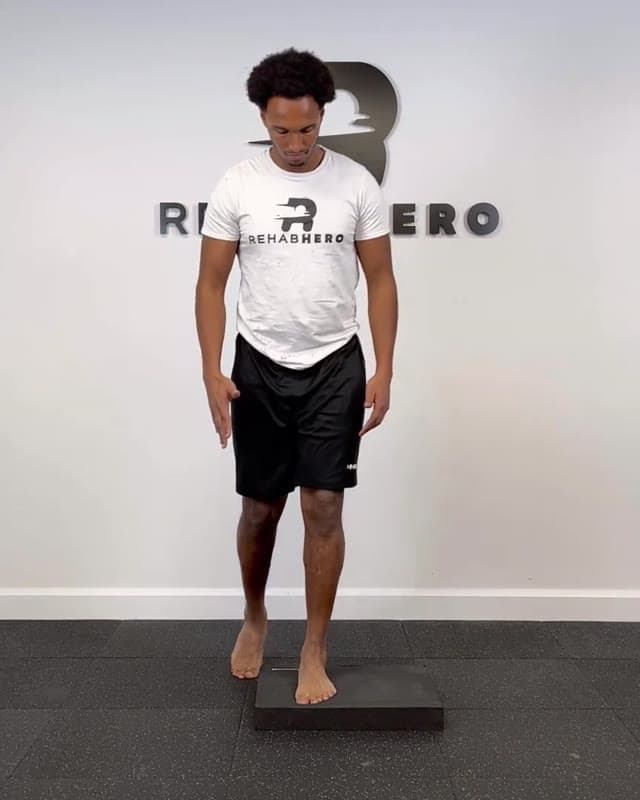 Balance Pad Single Leg Stance