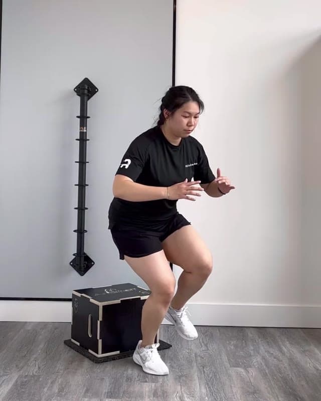 Single Leg Drop - Unilateral landing mechanics and plyometric
