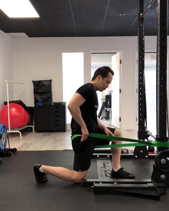 Banded Lunge Stretch
