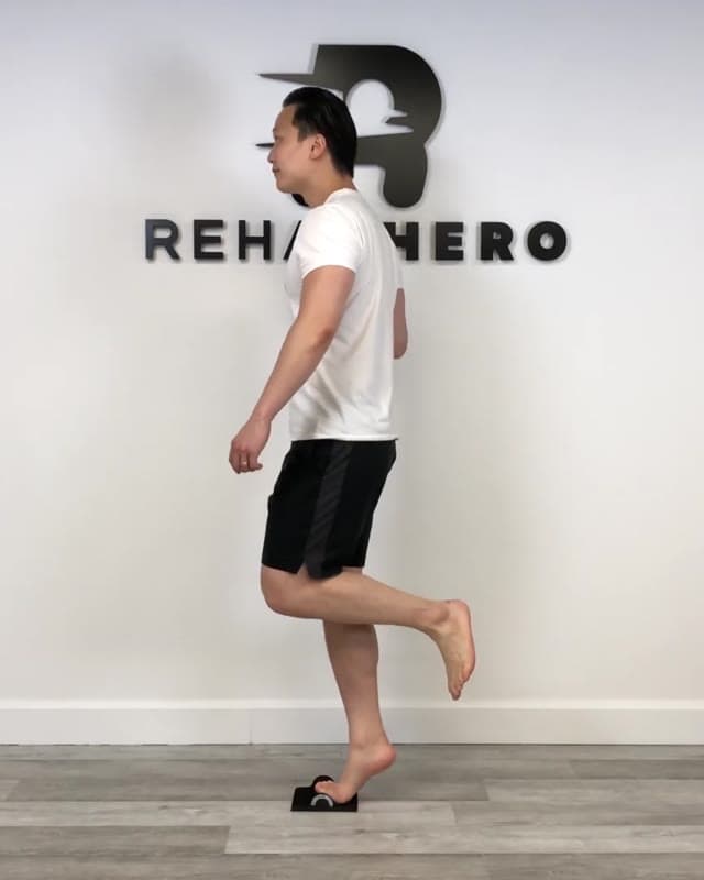 脚趾垫高提踵