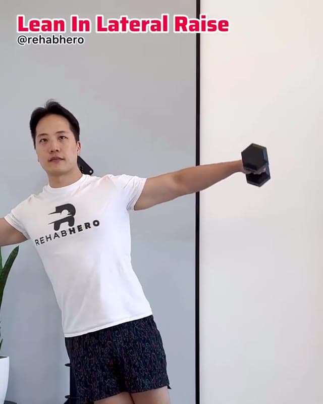 Lean In Lateral Raise