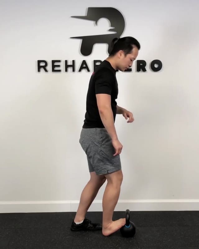 Bent Knee Calf Stretch
