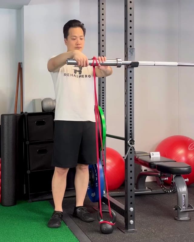 Barbell Wrist Flexor Roller