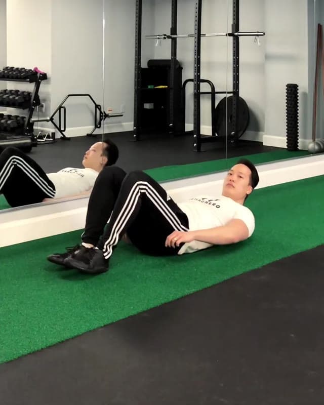急性下背痛练习——腰椎轻推