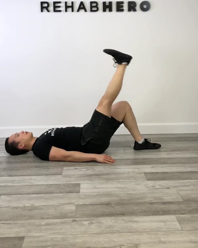 直腿抬高－髋屈肌与股四头肌强化及腰椎间盘突出骨科测试