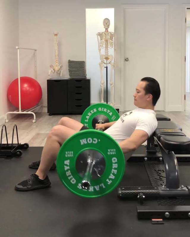 Barbell Hip Thruster