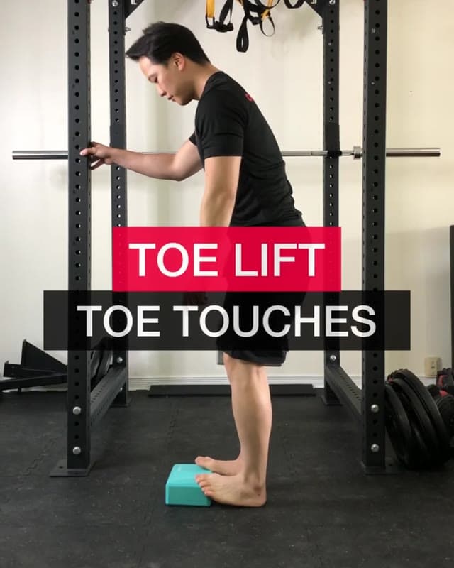 Toe Lift Toe Touches