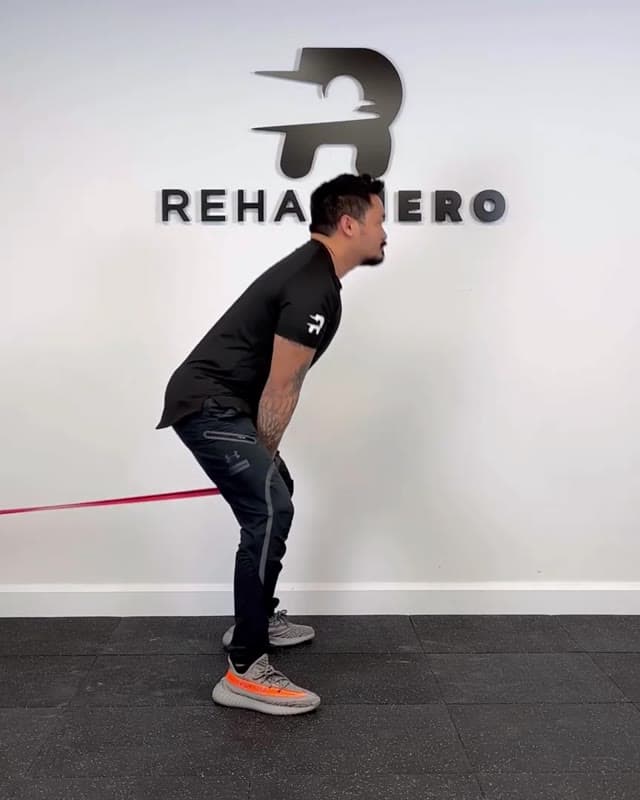Banded Glute Pull Through