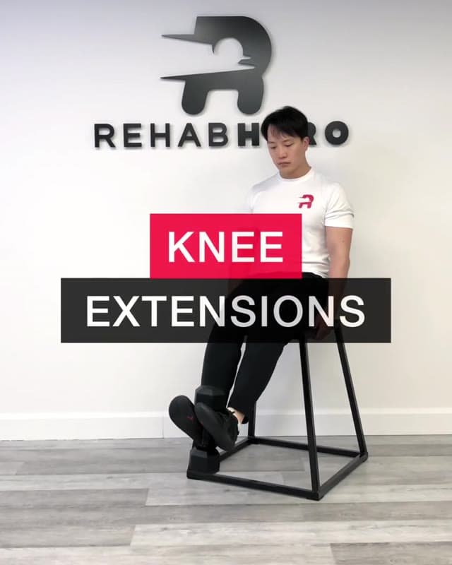 Knee Extensions - Quadriceps Strengthening