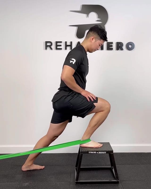 Elevated Banded Ankle Dorsiflexion